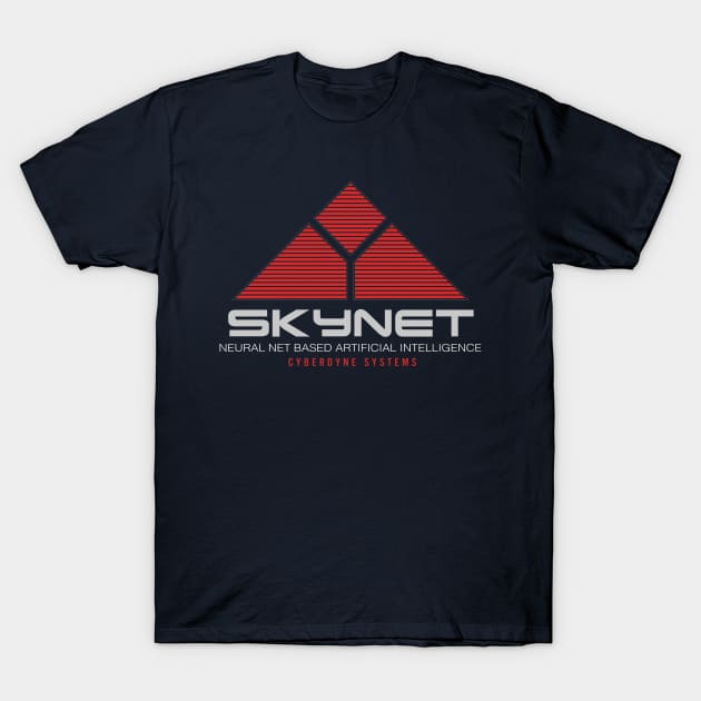 Skynet T-Shirt by MindsparkCreative